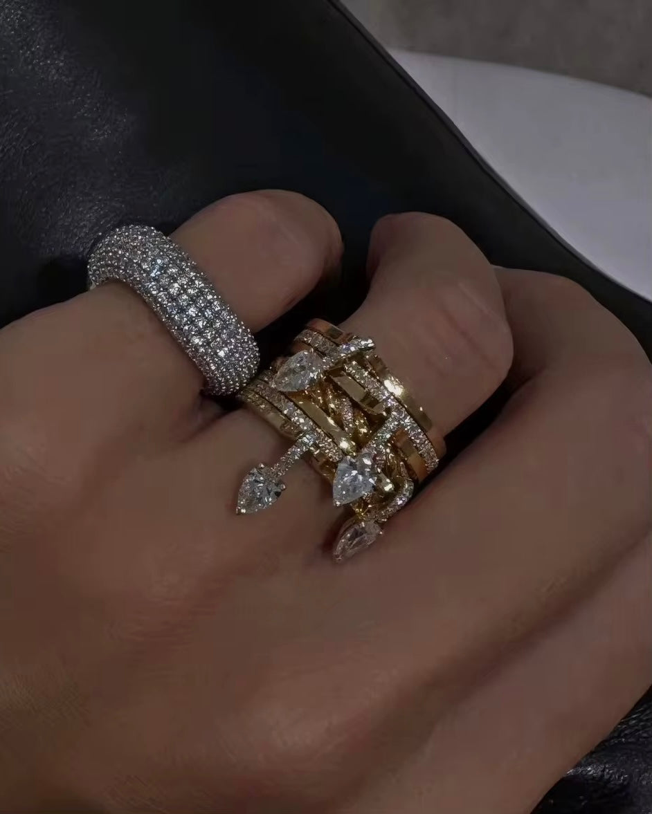 ‘Quinn’ Ring Set