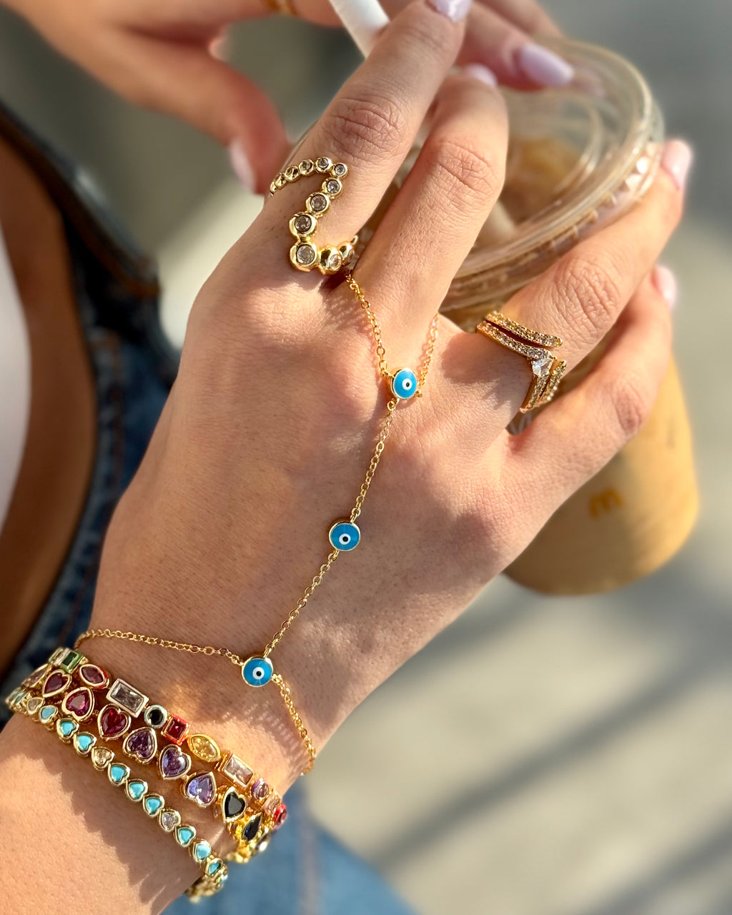 ‘Elsy’ Hand Chain