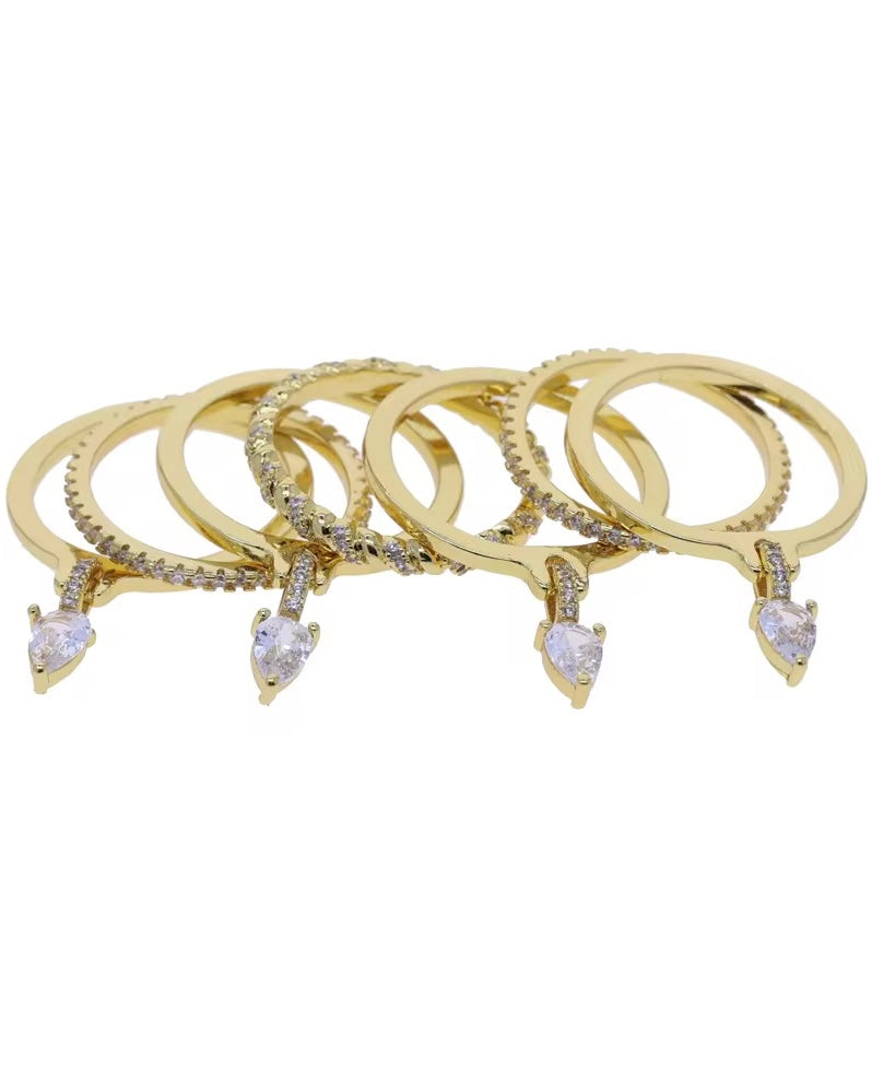 ‘Quinn’ Ring Set