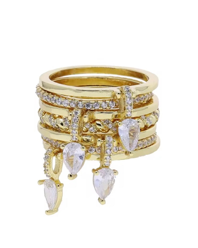 ‘Quinn’ Ring Set