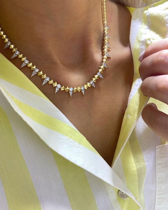 ‘Spike’ necklace