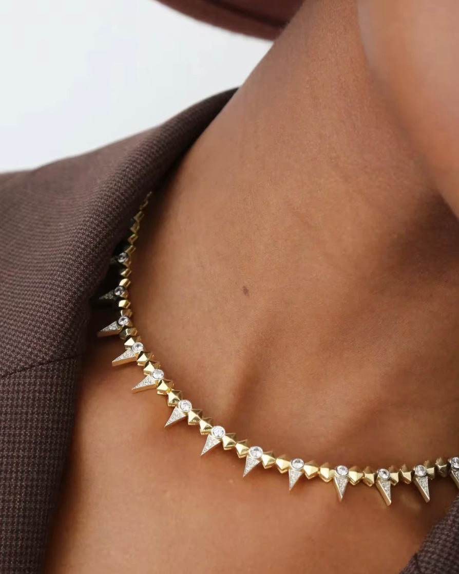 ‘Spike’ necklace
