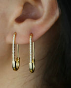 ‘Pin me’ Earrings
