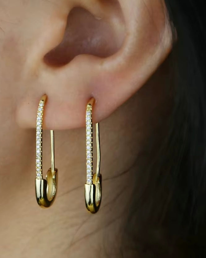 ‘Pin me’ Earrings